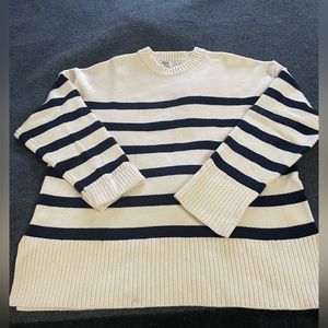 Zara striped knit sweater